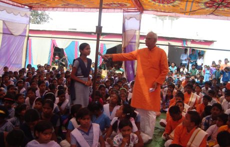 Dialogue of wisdom — connecting with young minds under one roof..